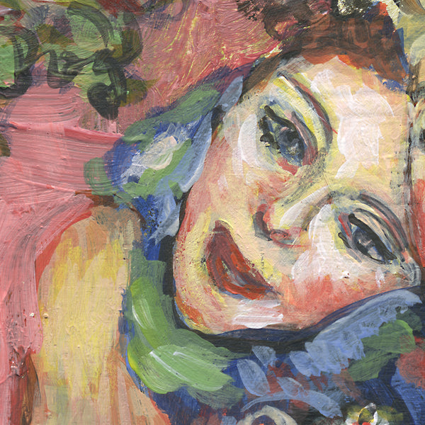 BFFs after Gustav Klimt