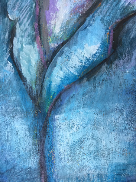 Meditation in Blue- A Homage to Picasso