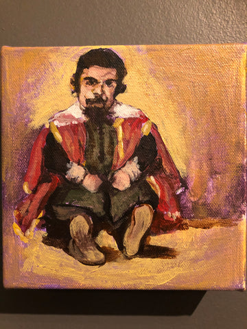 A study of Diego Valezquez's The Dwarf Sebastian de Morra at the Court of Felipe IV